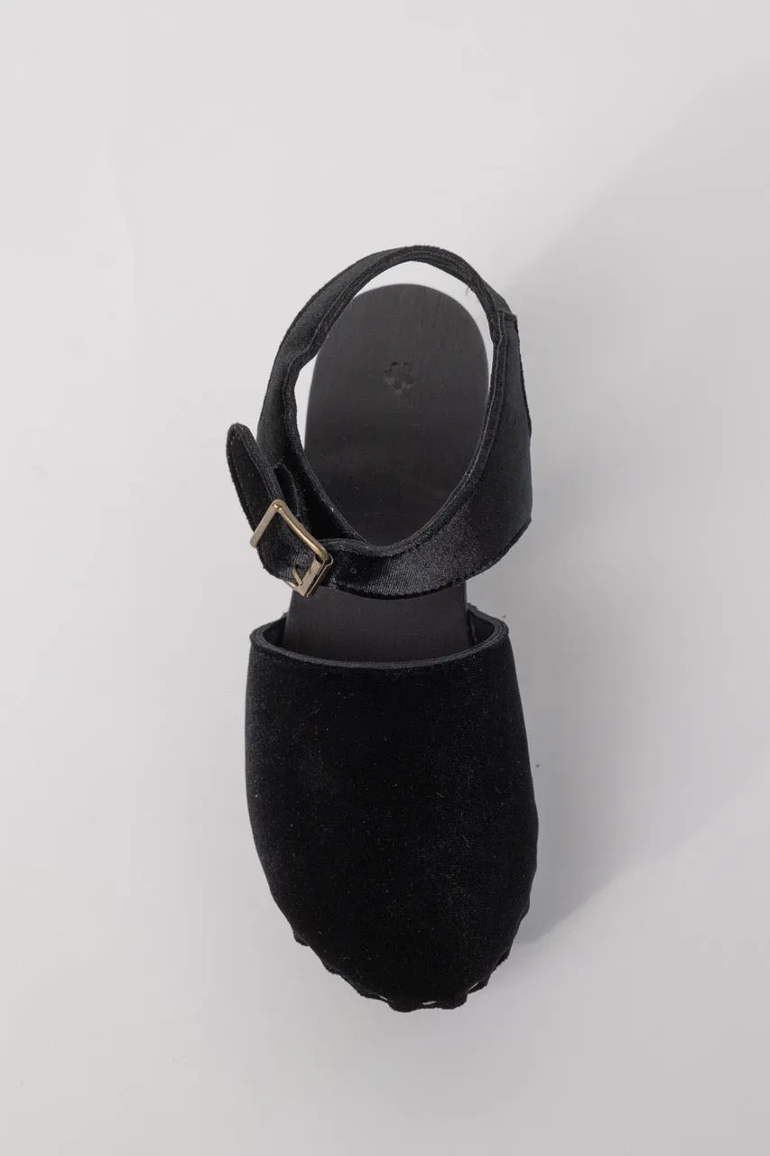 Velvet Clogs