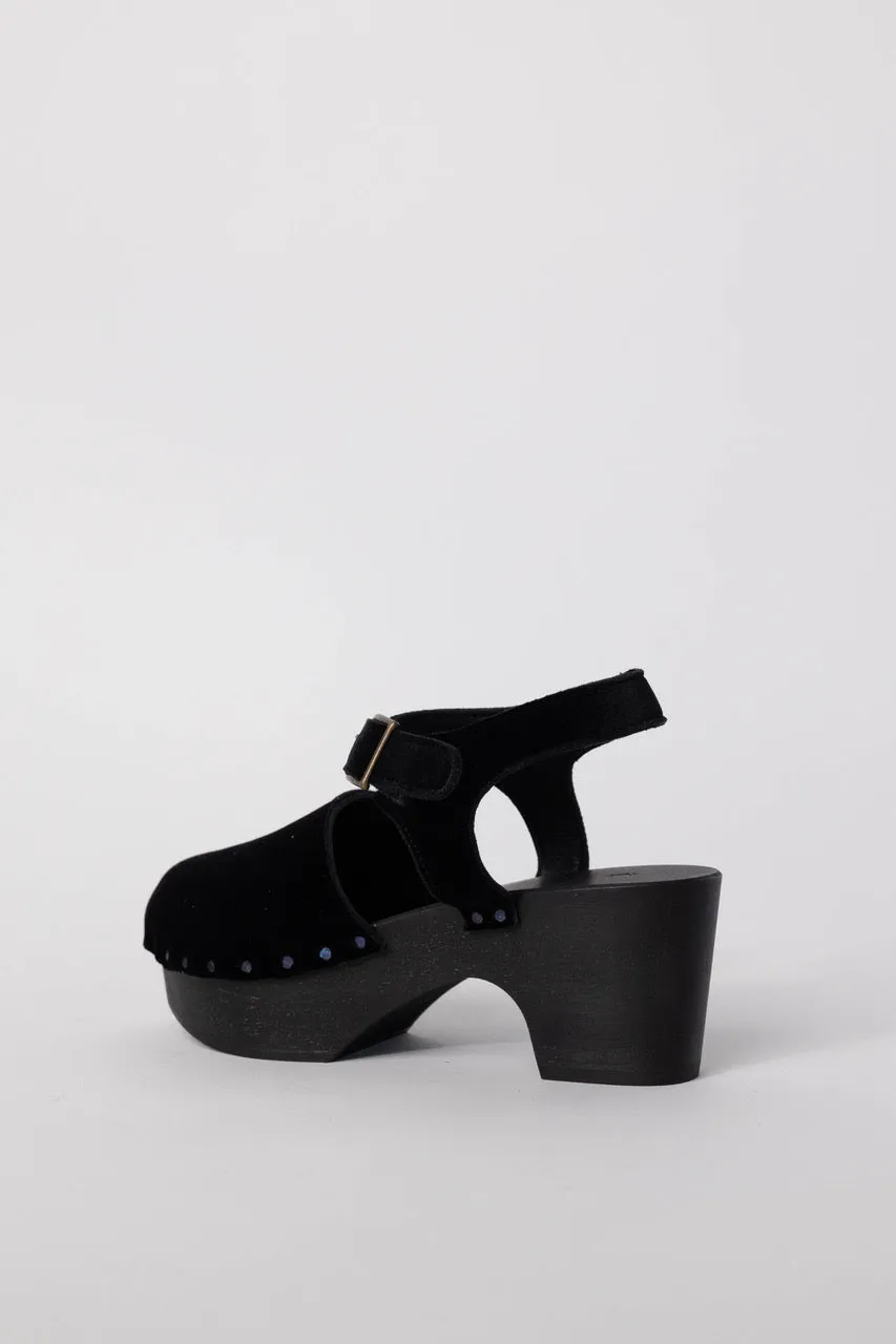 Velvet Clogs