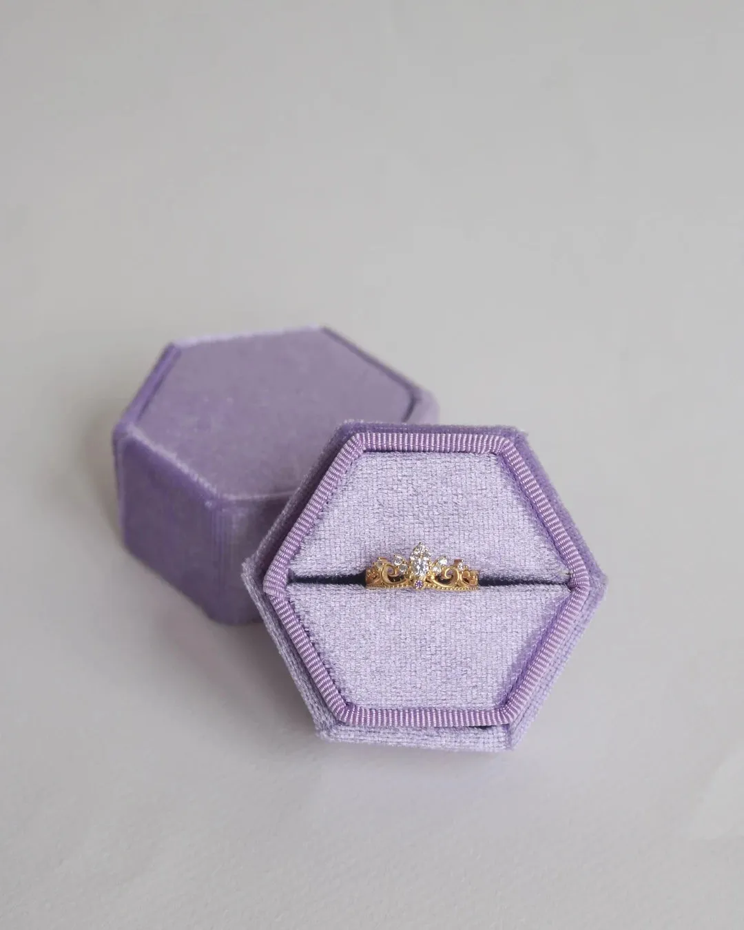 Velvet Ring Box