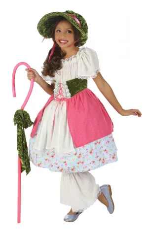 Vintage Bo Peep Child Md 8 Costume