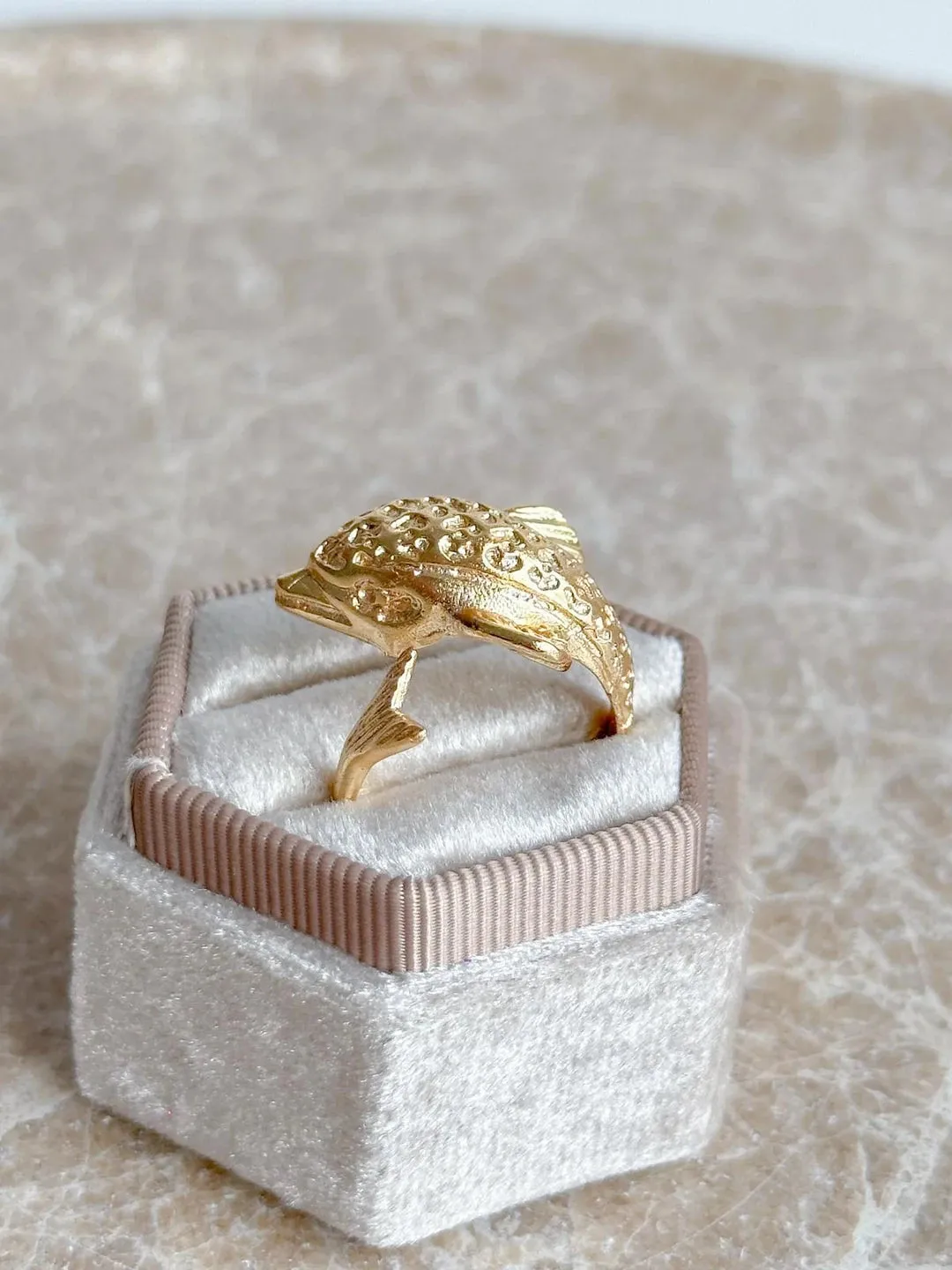 Vintage Fish Ring