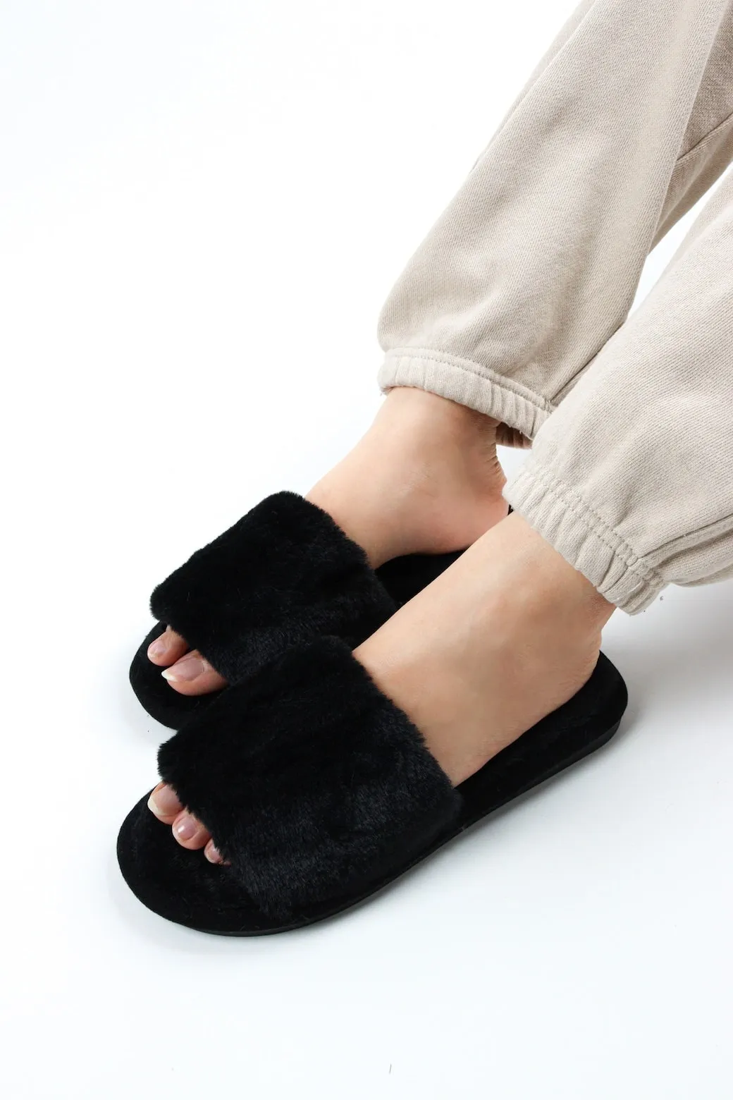 Viny - Winter Faux Fur Slipper For Women