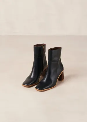 West Black Vintage Boot