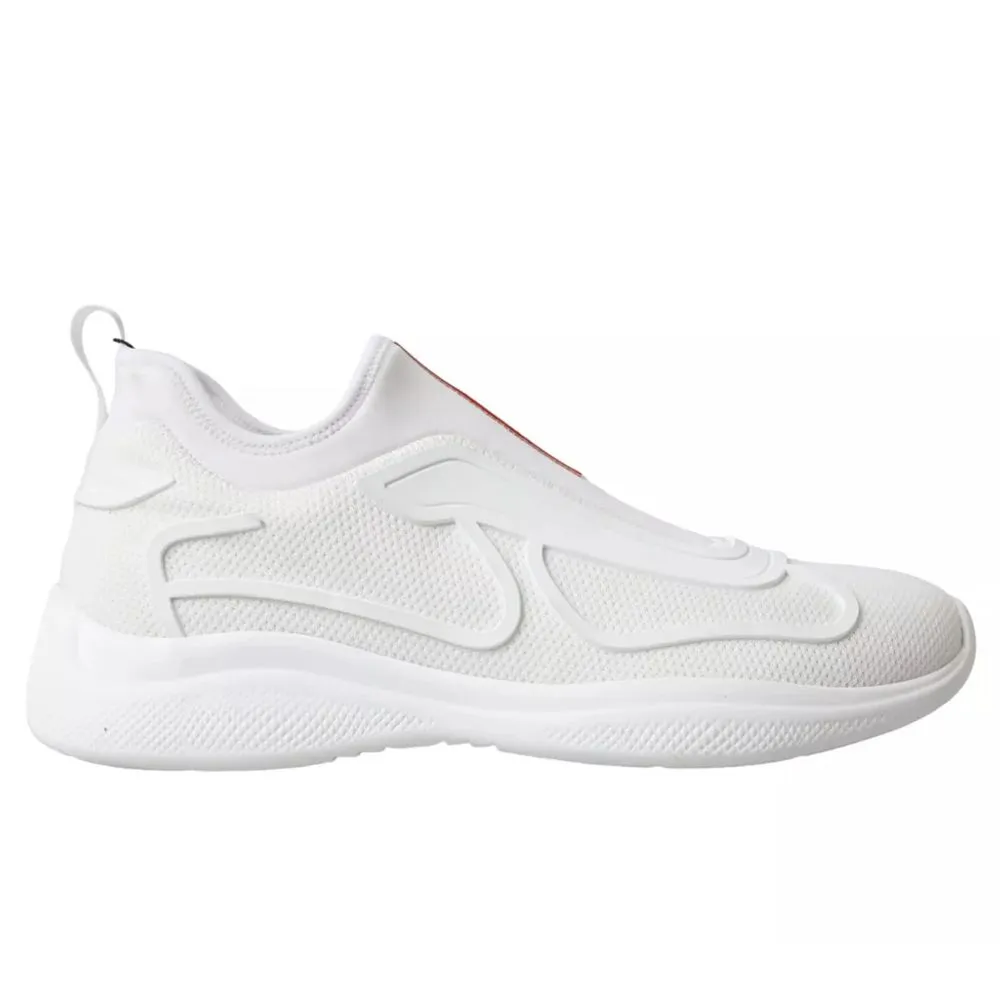 White Nylon Sneaker