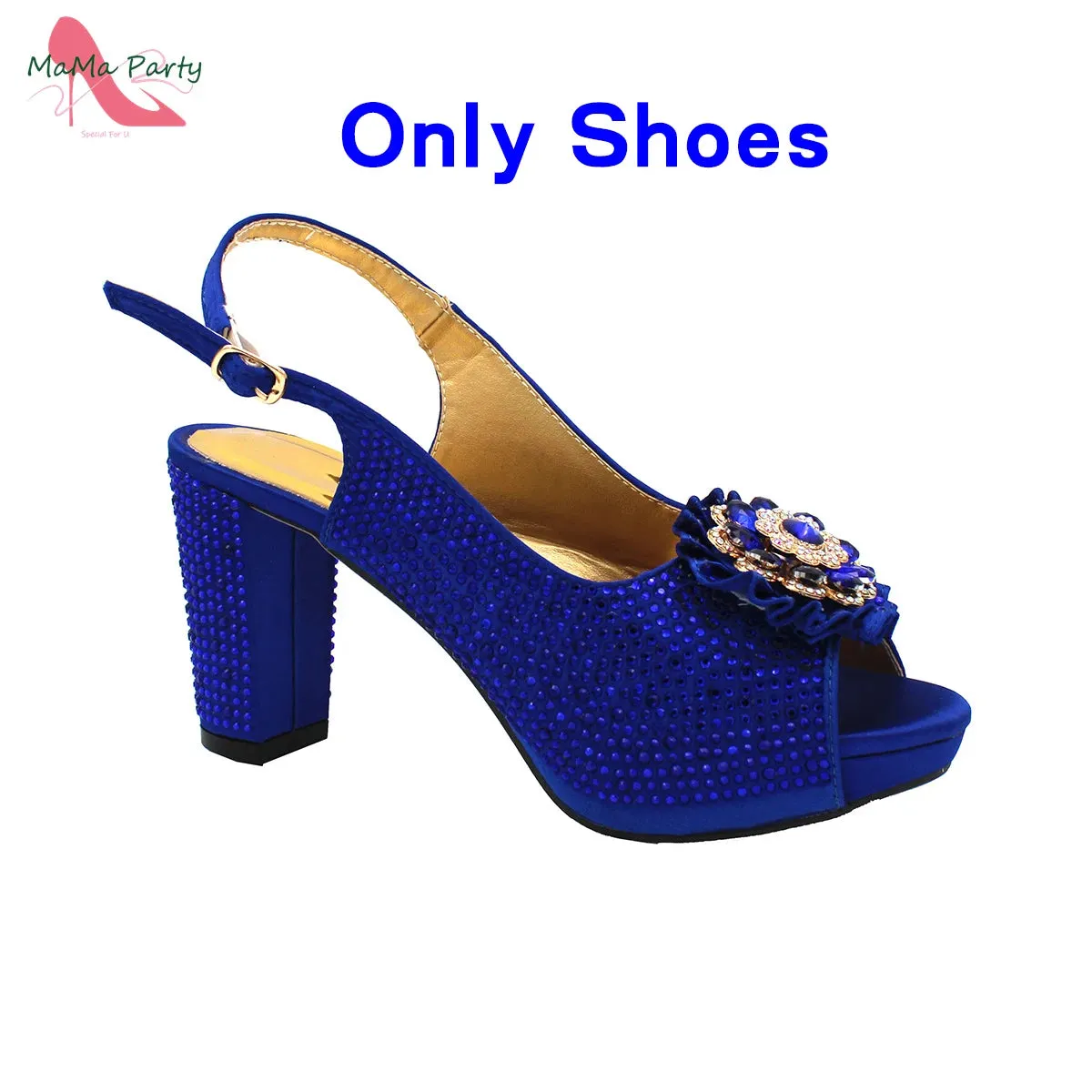 Wine Color New Coming Italian Women Shoes and Bag Set with Platform Nigerian Lady Pumps for Garden Party