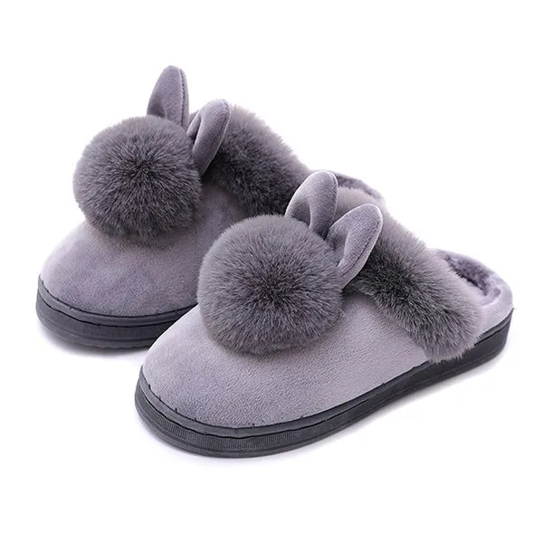 Winter Indoor Shoes Cotton Cartoon Slippers Warm Home Shoes Cute Slippers 36-41 Pantufas Feminino