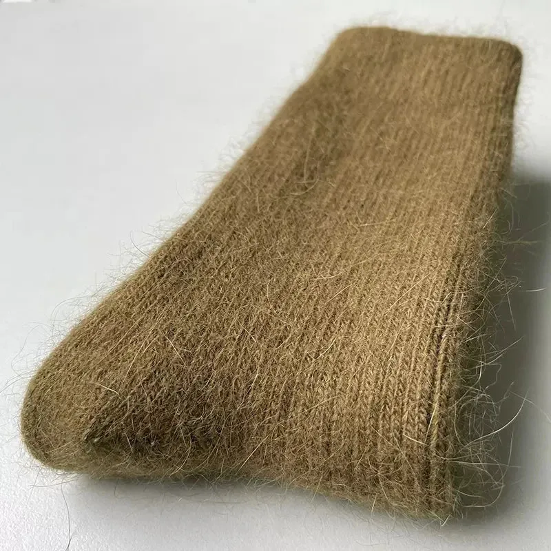 Winter Warm Wool Socks for Women - Super Thick Solid Sheep Wool Thermal Socks, Soft and Cozy