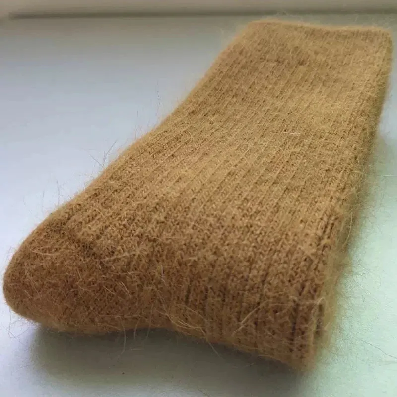 Winter Warm Wool Socks for Women - Super Thick Solid Sheep Wool Thermal Socks, Soft and Cozy
