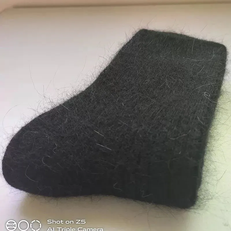 Winter Warm Wool Socks for Women - Super Thick Solid Sheep Wool Thermal Socks, Soft and Cozy