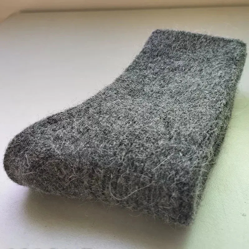 Winter Warm Wool Socks for Women - Super Thick Solid Sheep Wool Thermal Socks, Soft and Cozy