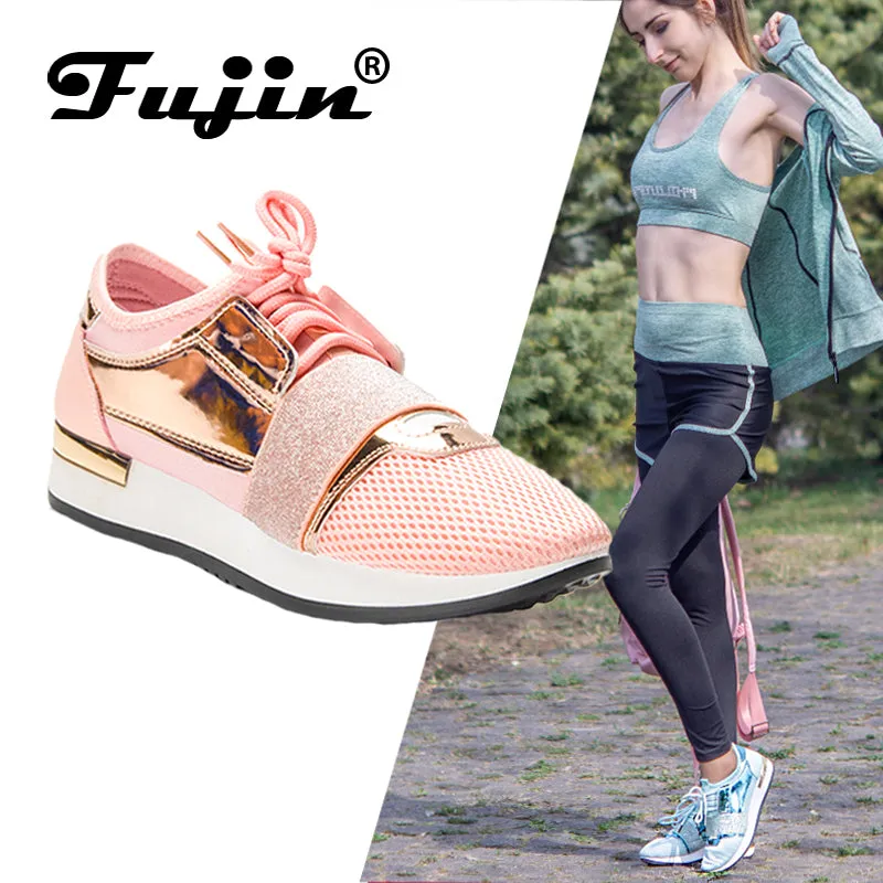 Women Sneakers Spring Fashio Leather shoes Ladies 2019
