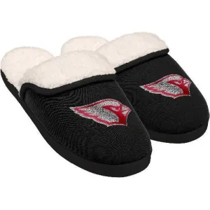 Women's Arizona Cardinals Glitter Patch Slippers