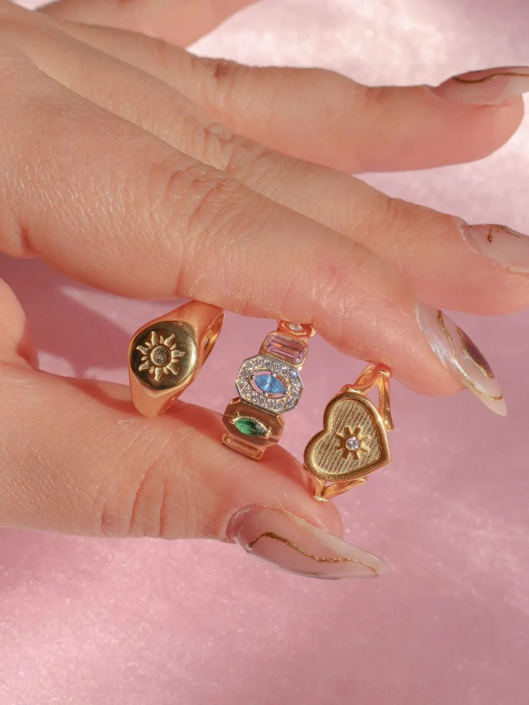 You're My Sunflower 925 Silver Ring