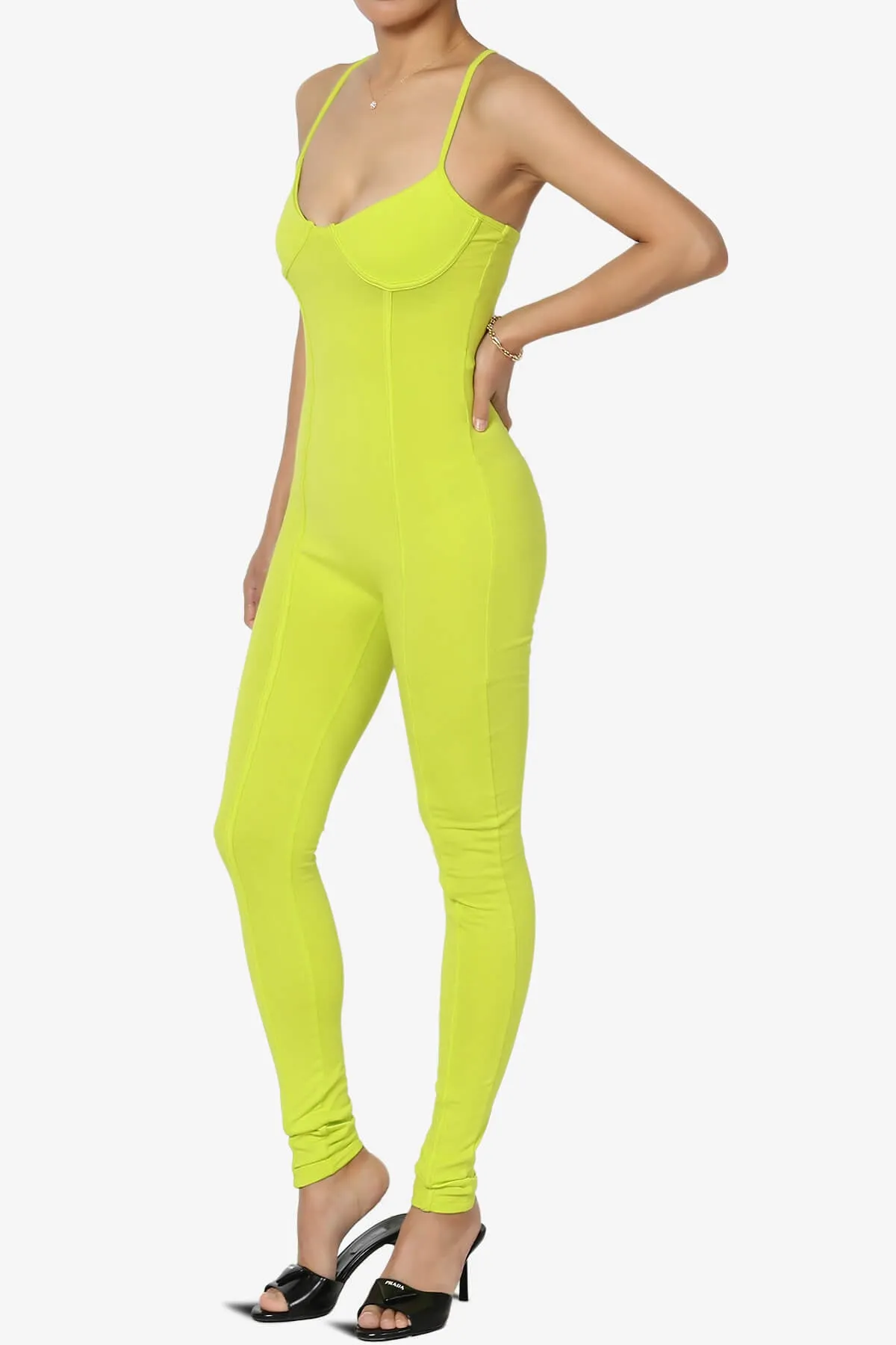 Zaria Cotton Jersey Cami Jumpsuit