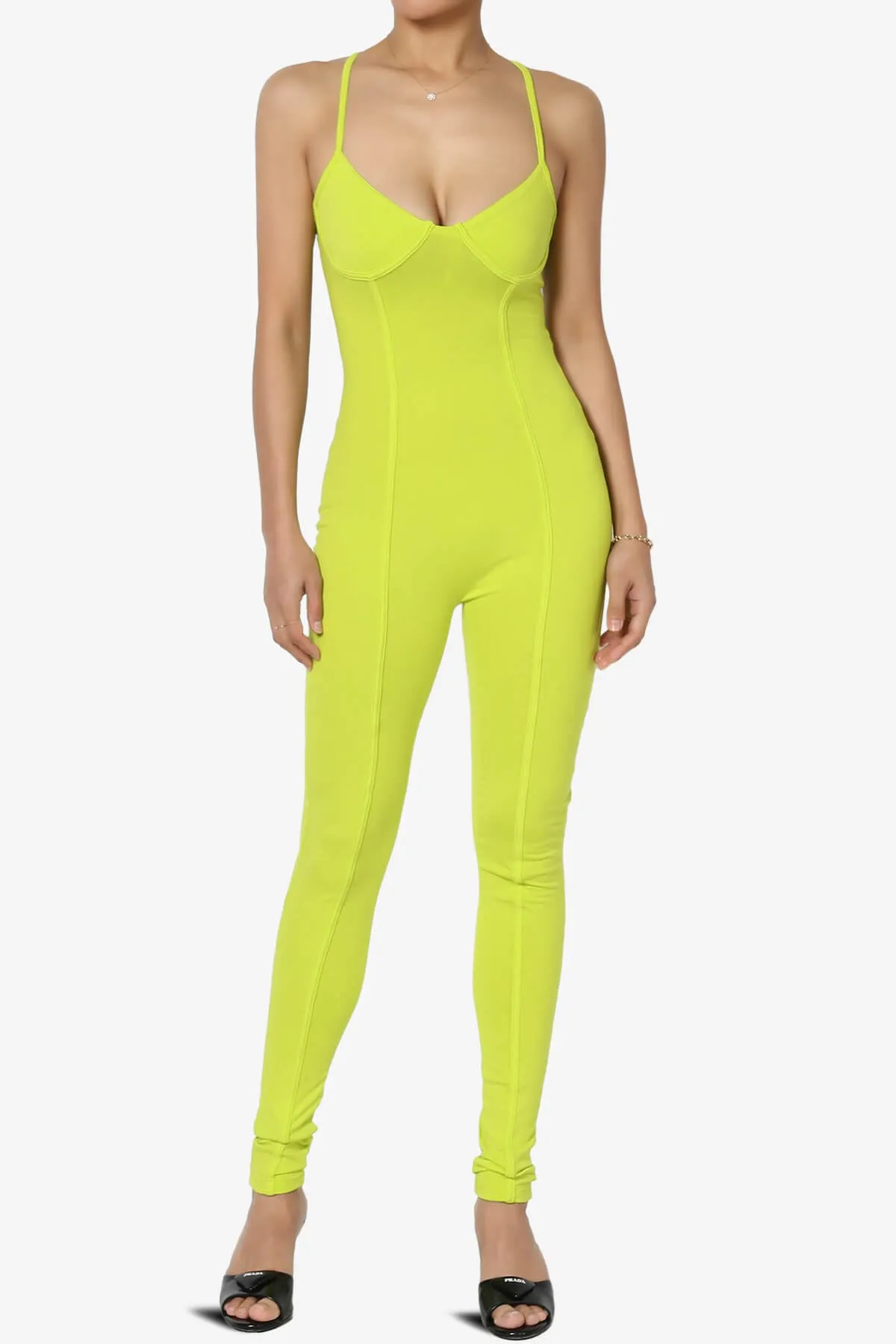 Zaria Cotton Jersey Cami Jumpsuit
