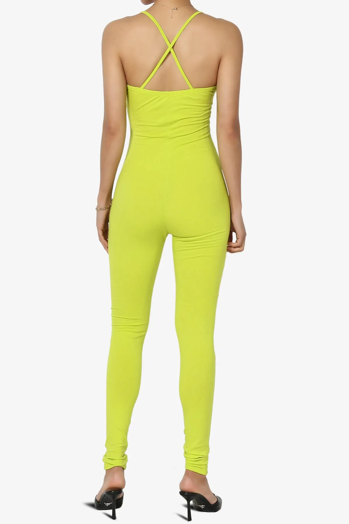 Zaria Cotton Jersey Cami Jumpsuit
