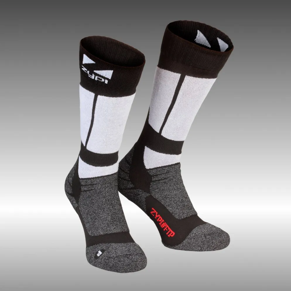 ZYPI THERMAL FTP01 SHORT SOCKS BLACK/GREY